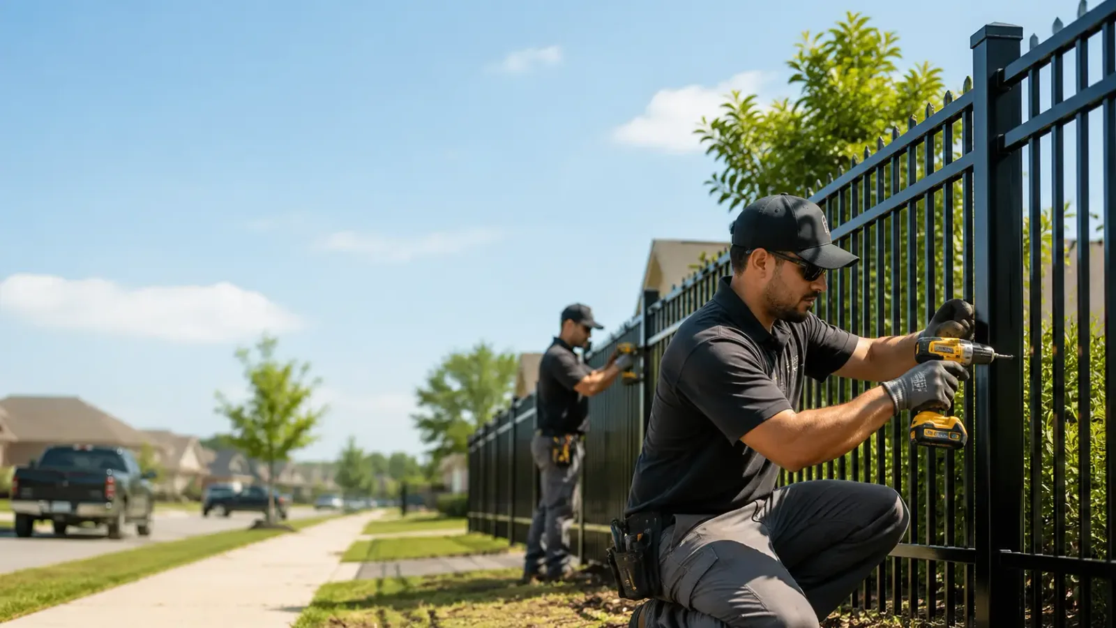 Metal Fence Installation in Myrtle Beach, SC